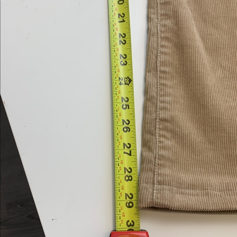 AG Big Star Rare Vintage Corduroy Boot Cut Jeans from sample line, Caramel 27 R - Picture 12 of 14